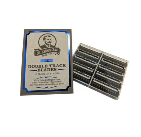 Col. Conk Double Track Blades (Pack of 10)