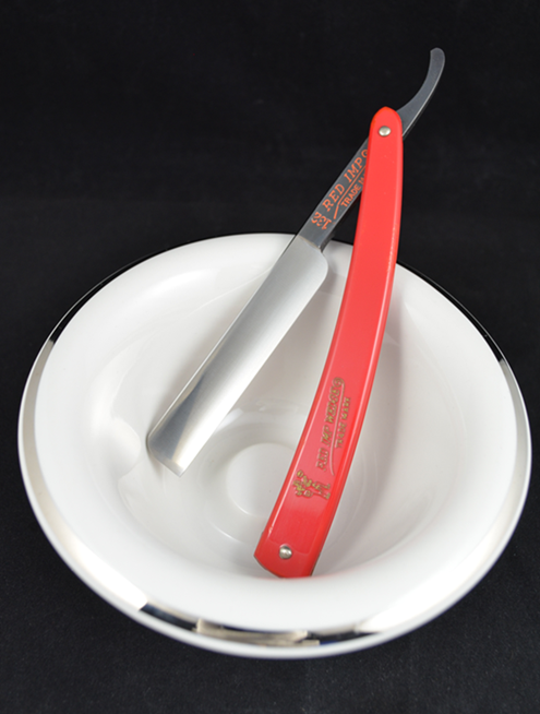 NOS RED IMP #132 Straight Razor by Case & Sons