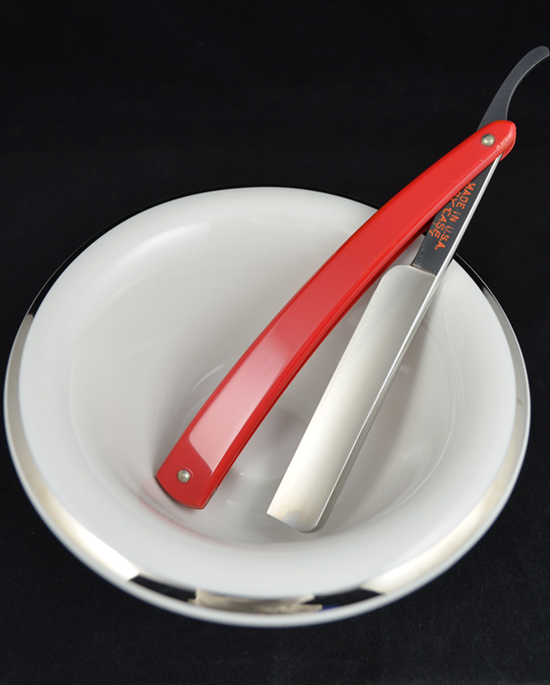 NOS RED IMP #132 Straight Razor by Case & Sons