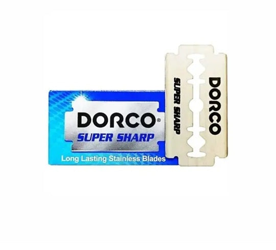 Dorco Super Sharp Stainless Double Edge Razor Edges - 5 Blades - The ...