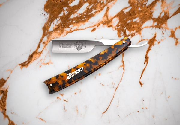 Dovo Barbarossa 5/8 Short Blade Tortoiseshell Straight Razor - Spanish ...