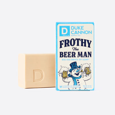 Duke Cannon Big Ass Brick of Soap - Frothy the Beer Man