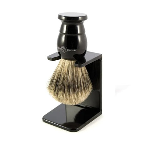 Edwin Jagger Ebony Acrylic Drip Stand, Large Neck