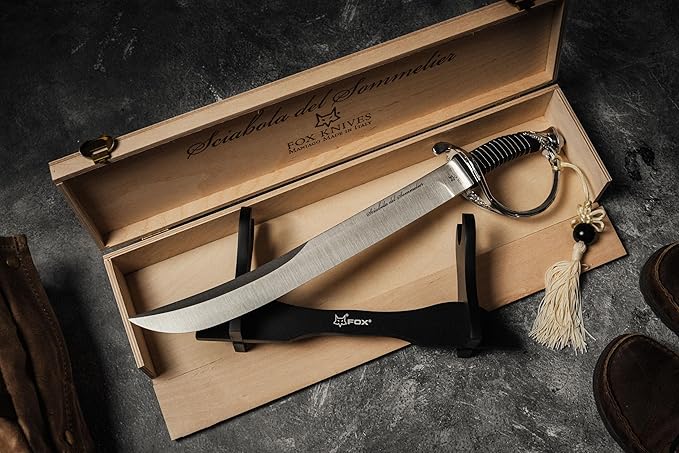 Fox Knives Sciabola del Sommelier Nickel Champagne Sabre
