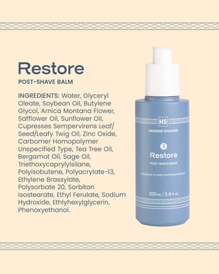 Henson Restore Post-Shave Balm