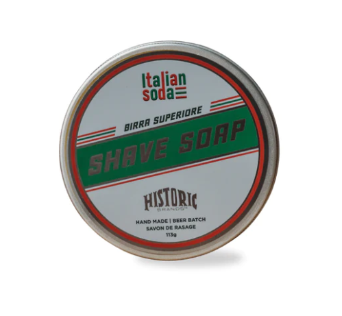 Historic &amp; Oak Shave Soap, Italian Soda