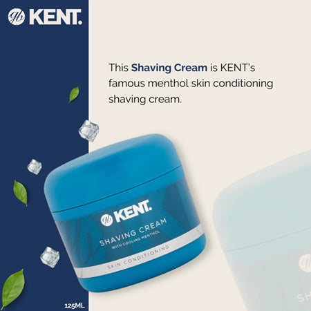 Kent Luxury Shaving Cream in Tub