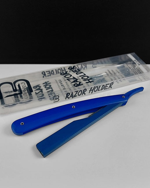 Blue Black Razor Level 3 Barber Razor with 100 Derby Single Edge Blades, Blue - The ...