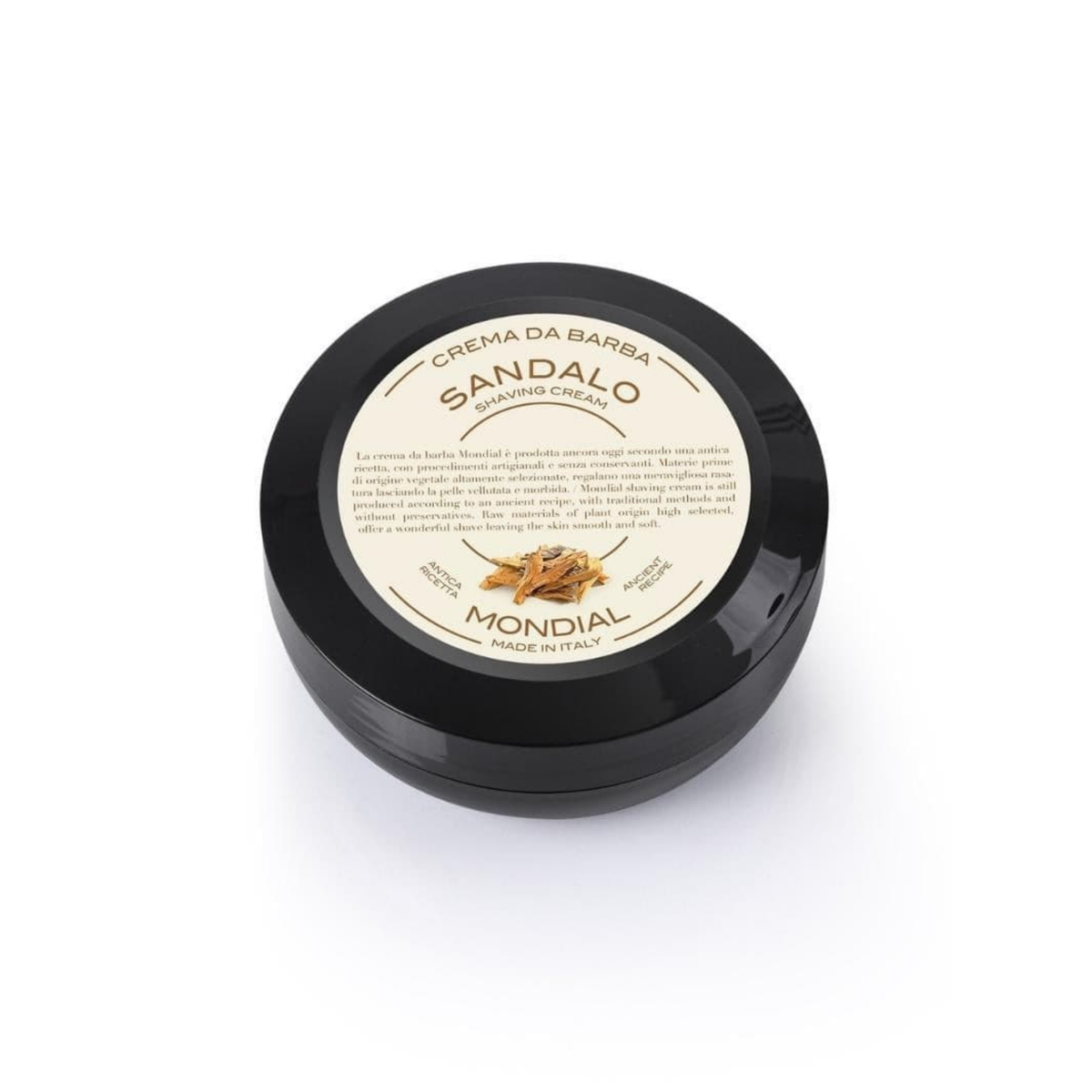 Mondial Antica Barberia Sandalwood Solid Shaving Cream, Made in Italy (Copy)