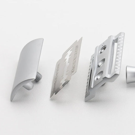 Merkur 22C Safety Razor, Matte Chrome