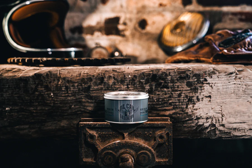 Oil Can Grooming Blue Collar Original Pomade