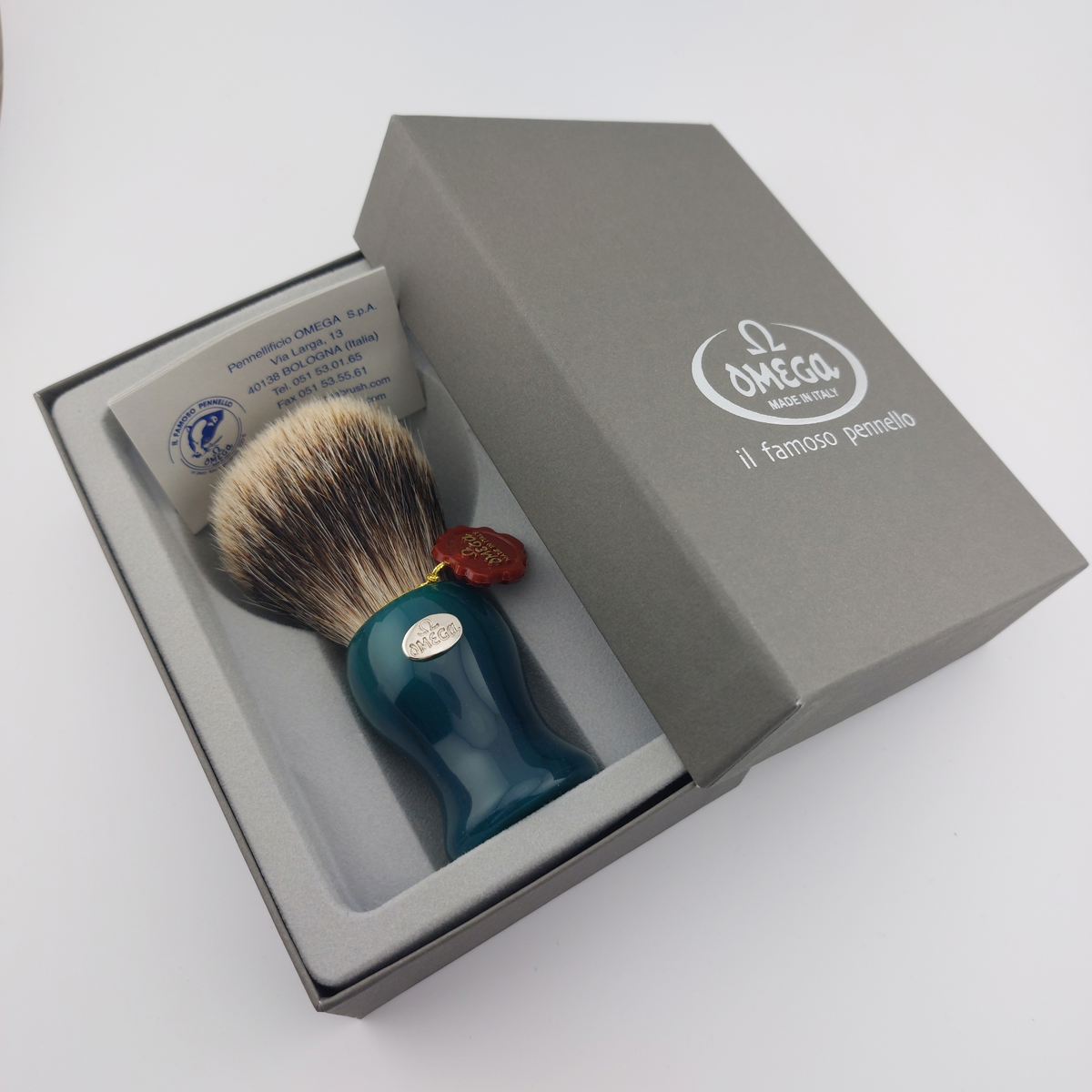 Omega 6209 Super Badger Shaving Brush