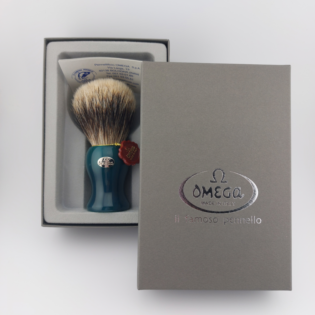 Omega 6209 Super Badger Shaving Brush