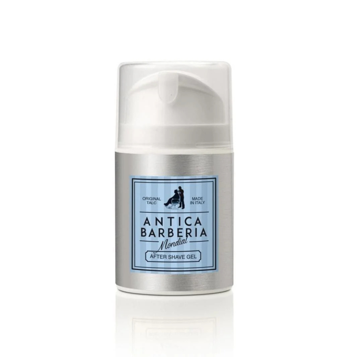 Mondial Antica Barberia Original Talc Soothing Aftershave Gel, Made in Italy