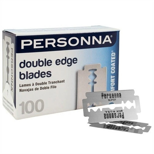 100 Personna Stainless Steel Double Edge Blades