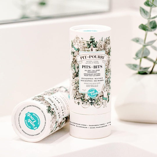 PIT-POURRI Pits Full Body Deodorant, Eucalyptus Sea Salt