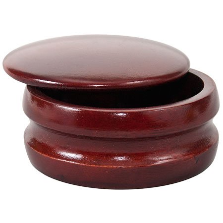 Parker High Luster Mango Wood Shaving Bowl with Lid