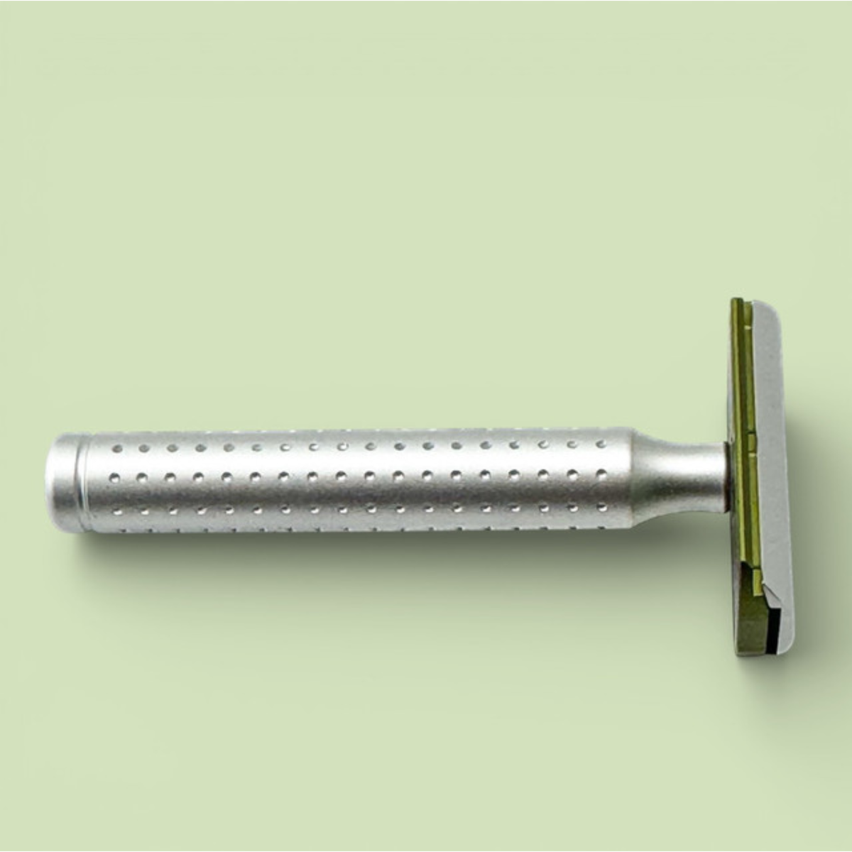 Parker AeroShave Aluminum Safety Razor, Classic Length