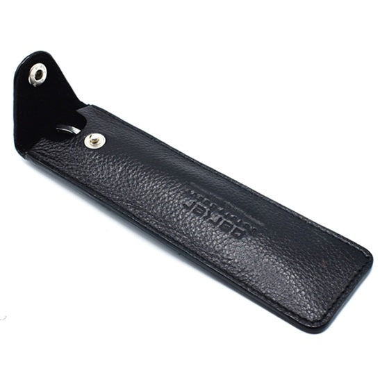 Parker Leather Straight Razor Case, Black
