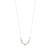 Pilgrim COBY Recycled Crystal Pendant Necklace Silver-Plated