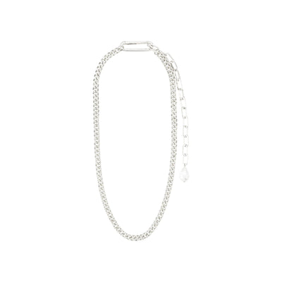 Pilgrim HEAT Recycled Chain Necklace Silver-Plated