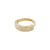 Pilgrim HEAT Recycled Crystal Ring Gold-Plated