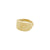 Pilgrim JEMMA Square Signet Ring Gold-Plated