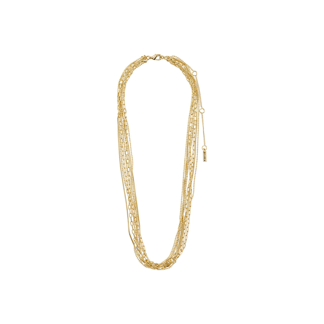 Pilgrim LILY Chain Necklace Gold-Plated