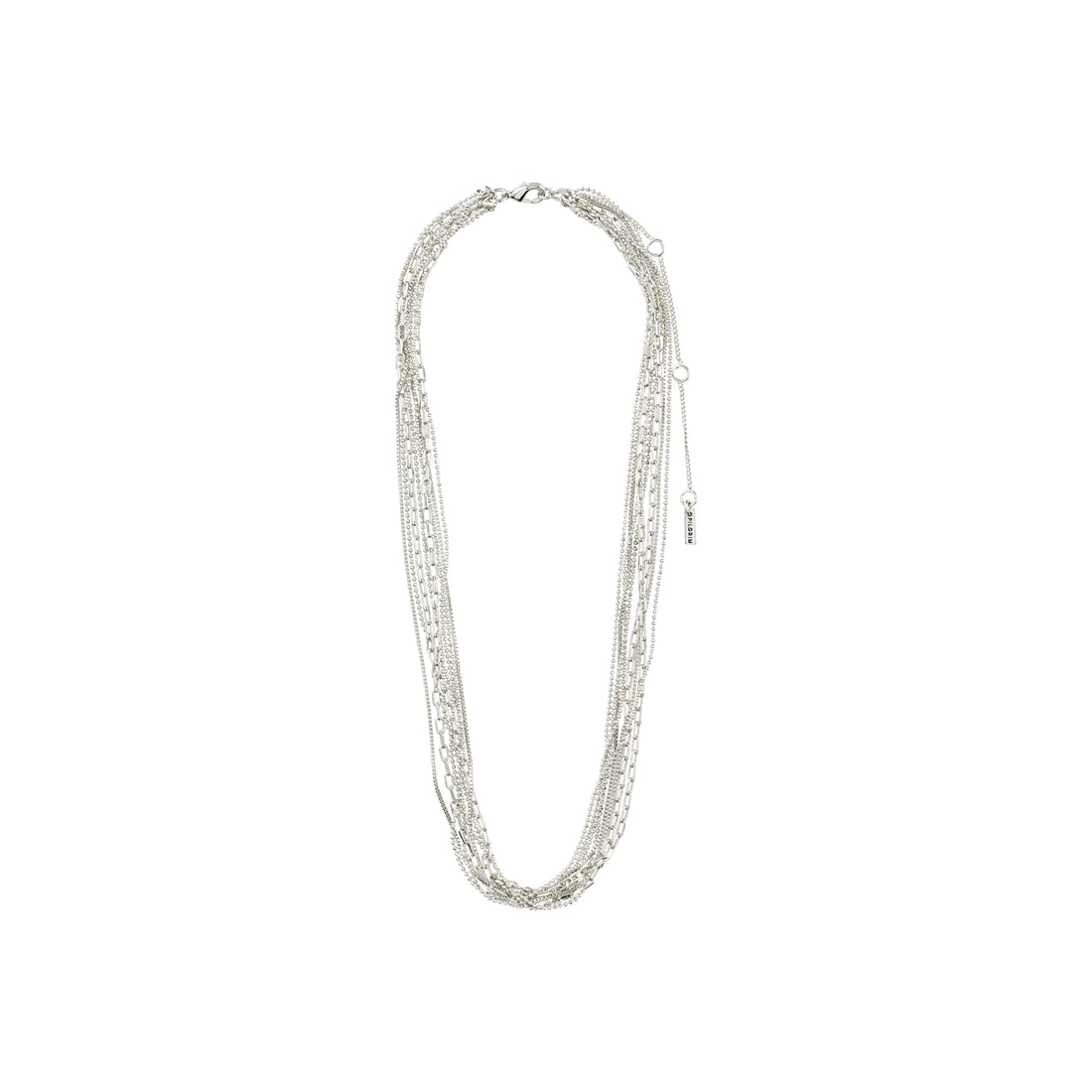 Pilgrim LILY Chain Necklace Silver-Plated