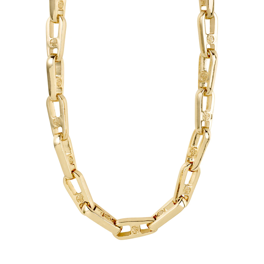 Pilgrim LOVE Chain Necklace Gold-Plated