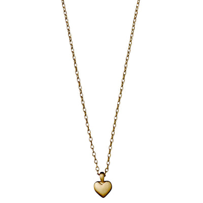 Pilgrim SOPHIA Recycled Tiny Heart Pendant Necklace Gold-Plated