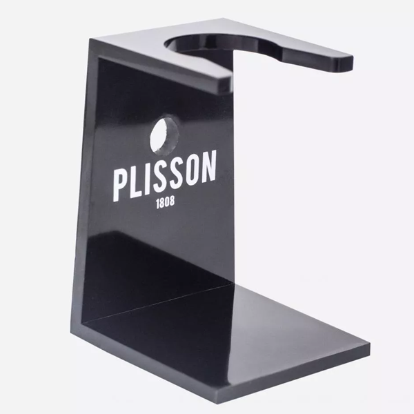 Plisson 1808 Black Plexi Shaving Brush Stand