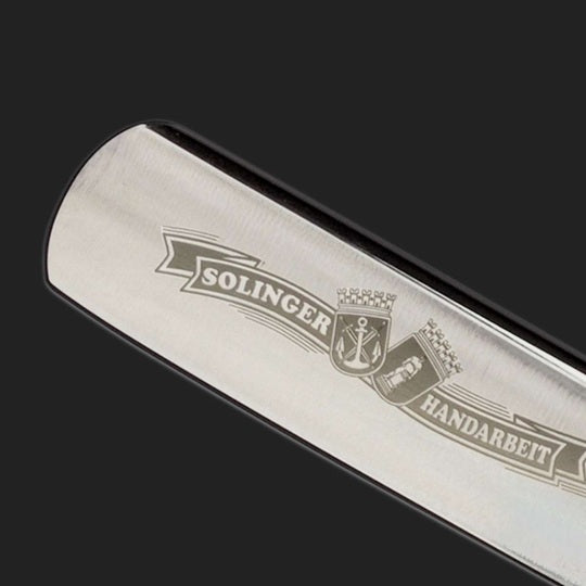 Ralf Aust 5/8 African Blackwood with Olive Inlay Straight Razor