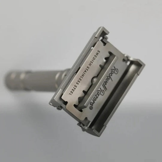 Rockwell T2 Adjustable Safety Razor, Stainless Steel