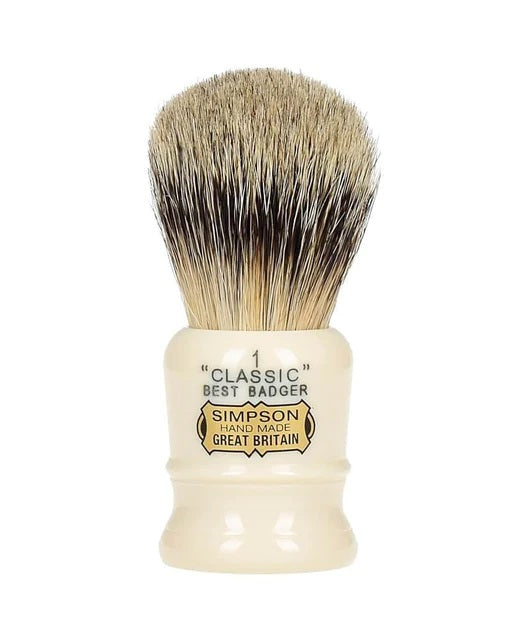 Simpsons Classic CL1 Best Badger Shaving Brush