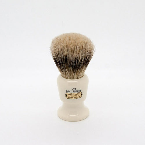 Simpsons Commodore X3 Best Badger Shaving Brush