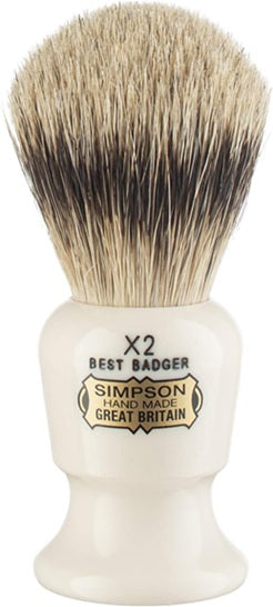 Simpsons Commodore X2 Best Badger Shaving Brush