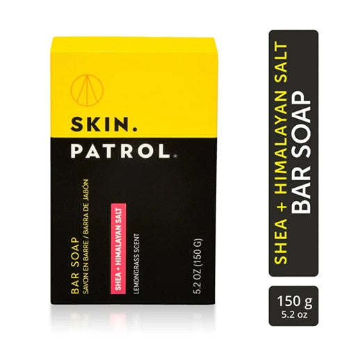 Skin Patrol Bar Soap, Shea & Himalayan Salt The Classic Edge Shaving
