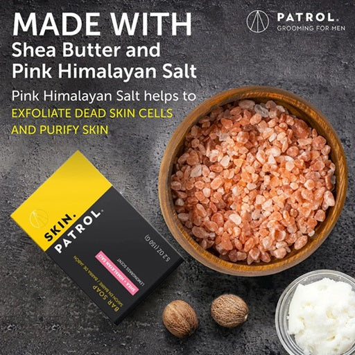 Skin Patrol Bar Soap, Shea &amp; Himalayan Salt