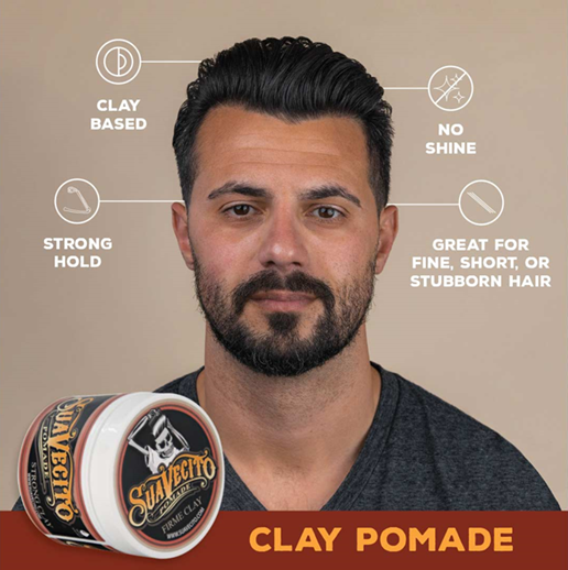Suavecito Firme Clay Pomade