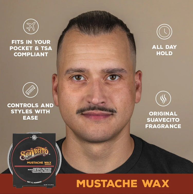 Suavecito Mustache Wax Whiskey Bar