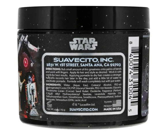 Suavecito Stars Wars C-3PO &amp; R2- D2 Matte Pomade Light Side Scent