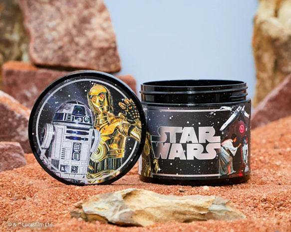 Suavecito Stars Wars C-3PO &amp; R2- D2 Matte Pomade Light Side Scent