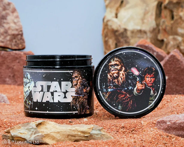 Suavecito Stars Wars Han Solo &amp; Chewbacca Firme Hold Light Side Scent