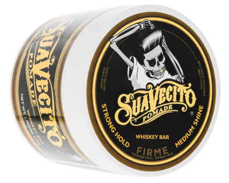 Suavecito Whiskey Bar Strong Hold Firm Pomade