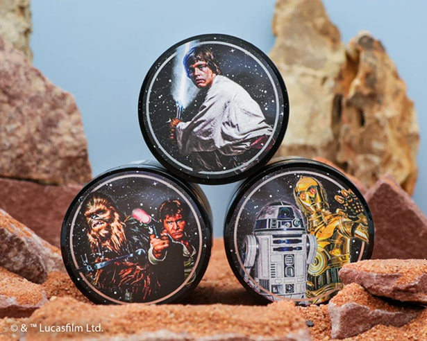 Suavecito Stars Wars C-3PO &amp; R2- D2 Matte Pomade Light Side Scent