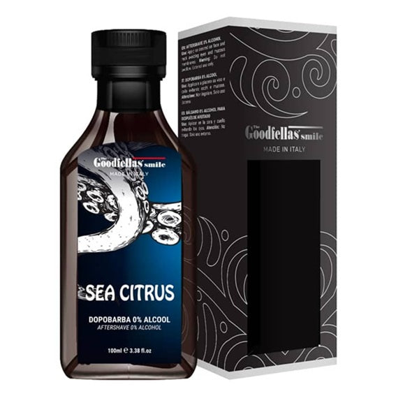 The Goodfellas' Smile Sea Citrus Aftershave Splash, Alcohol Free