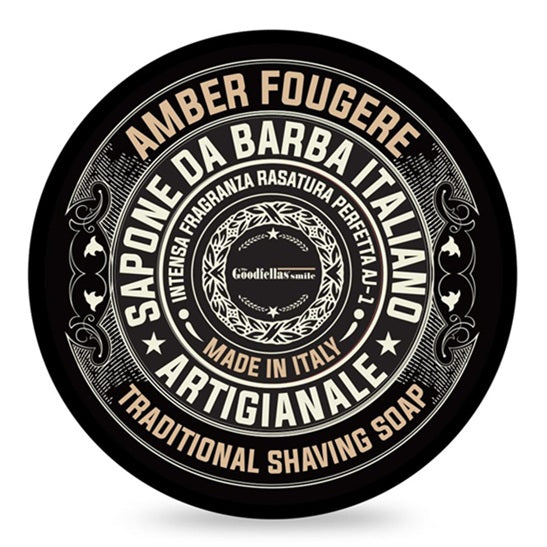 The Goodfellas' Smile Amber Fourgere Shaving Soap, Made in Italy