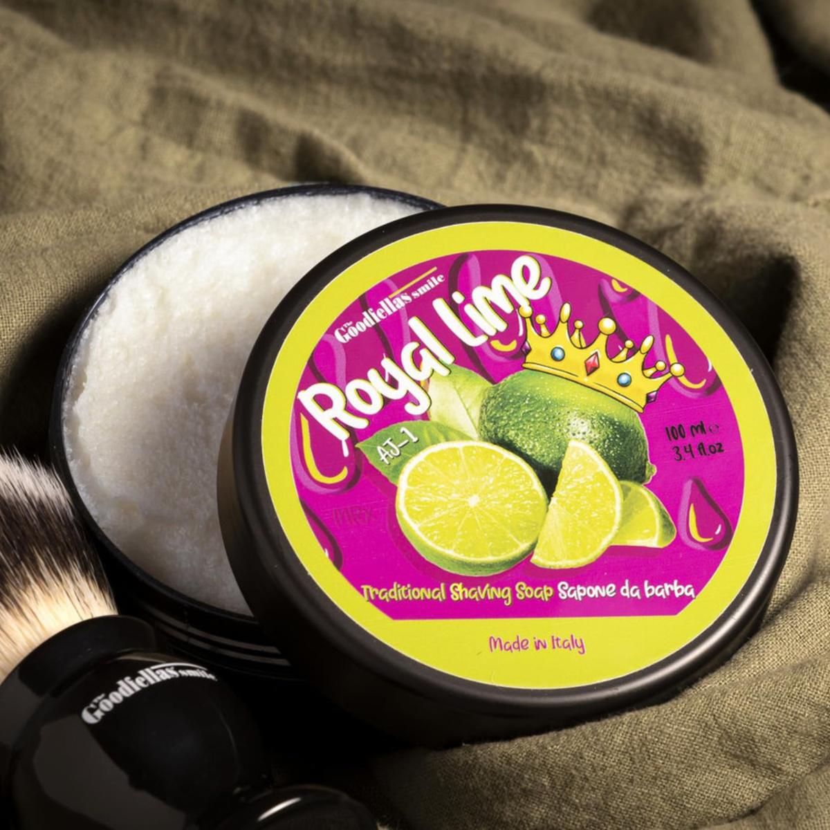 The Goodfellas' Smile Shave Soap Royal Lime