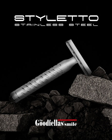 The Goodfellas’ Smile Safety Razor Stainless Steel Styletto V2